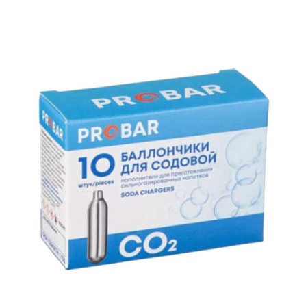 Баллончики для газирования воды CO2 Probar