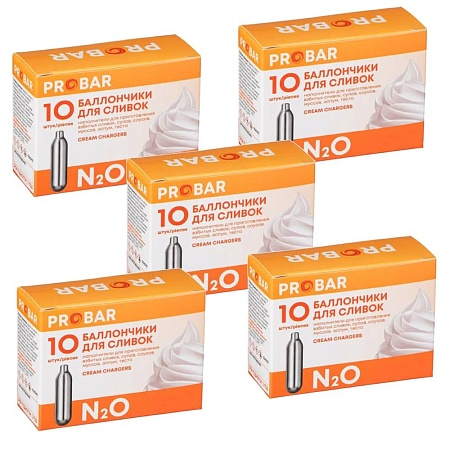 Баллончики для сливок (N20) Probar 50шт