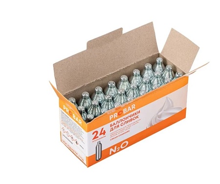Баллончики для сливок (N20) Probar 24шт