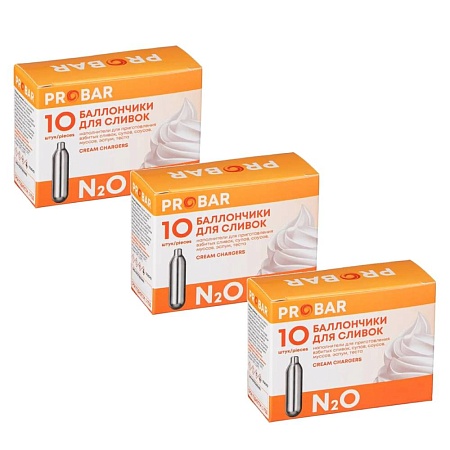 Баллончики для сливок (N20) Probar 30шт