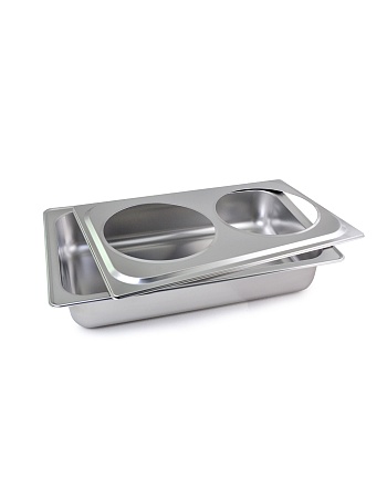 Мармит для первых блюд (две емкости по 4,5 л.) MGsteel 